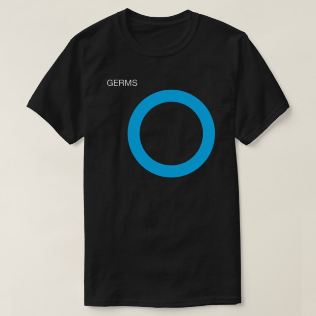 Essenzieller T - Shirt von Germs Self titelt Desig (Design vorne)