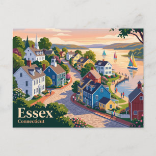 Essex, Connecticut, Vereinigte Staaten Postkarte