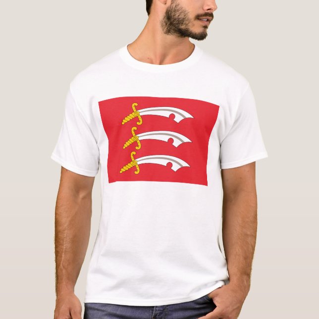 Essex-Flagge T-Shirt (Vorderseite)