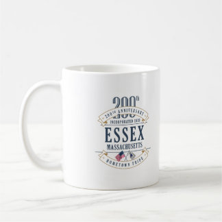 Essex, Massachusetts, 200. Jahrestags-Kaffee-Tasse Kaffeetasse