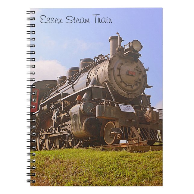 Essex Steam Train Notebook Notizblock (Vorderseite)