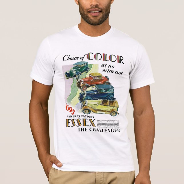 Essex The Challenger Automobile T-Shirt (Vorderseite)