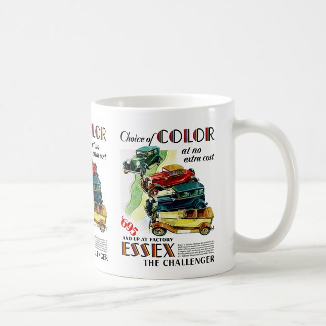 Essex The Challenger Automobile Tasse (Rechts)