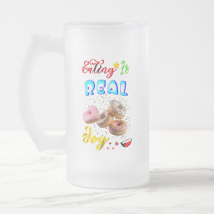 Essgeschirr ist echte Freude Mattglas Bierglas
