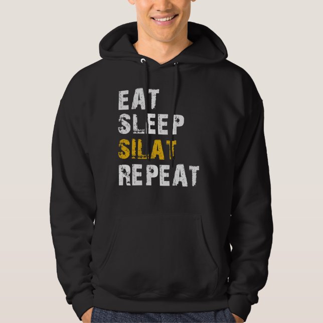 Essgeschlafen Silat Hoodie (Vorderseite)