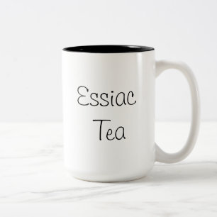 Essiac Tee-Rezept-Tasse Zweifarbige Tasse