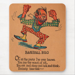 Essig-Valentin der 1930er Jahre: der Baseball-Bug Mousepad