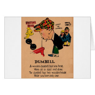 Essigsalentin der 1930er Jahre: der Dumbell