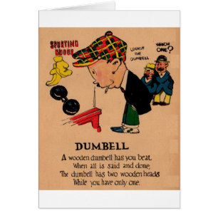 Essigsalentin der 1930er Jahre: der Dumbell