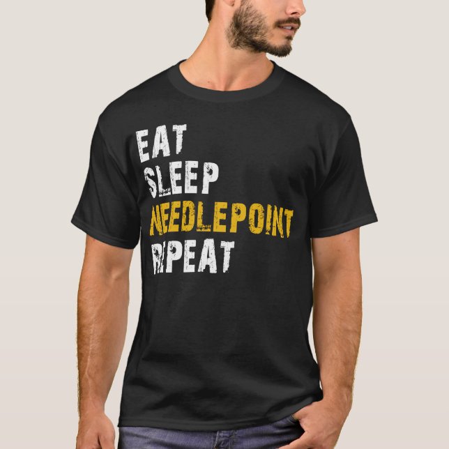 Essschlafnadelpunkt T-Shirt (Vorderseite)