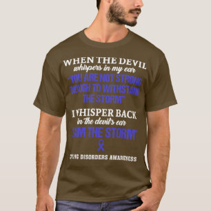 Essstörungen Bewusstsein, ich bin der Sturm in die T-Shirt