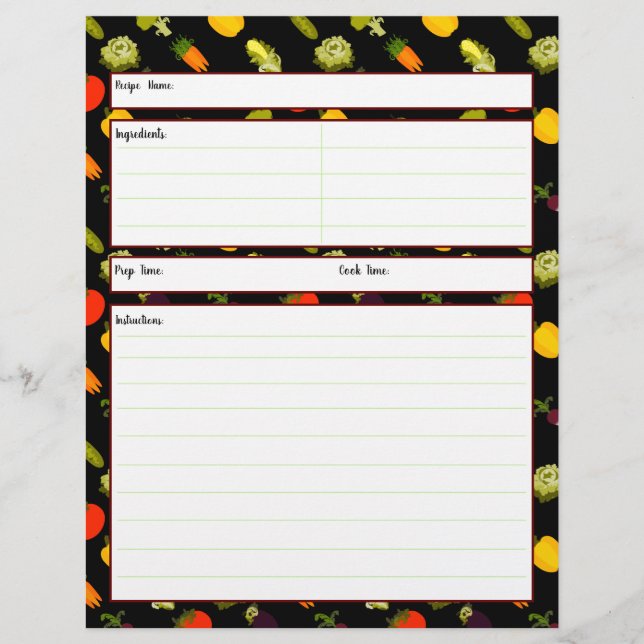 Esst eure Veggies Rezept (Vorderseite)