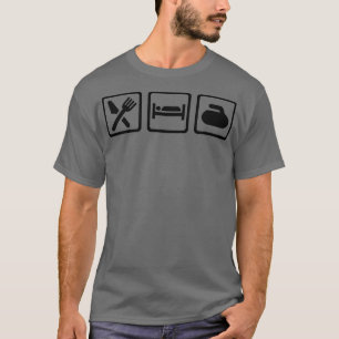 Esst Schlaf Curling 1 T-Shirt