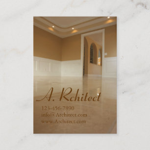 Esszimmer im Neubau-Zuhause Visitenkarte