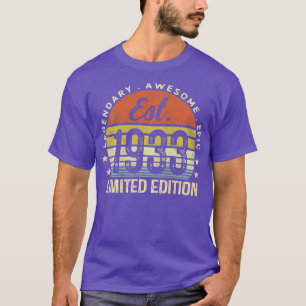 Est 1933 Limitierte Edition 90. Geburtstag Vintage T-Shirt