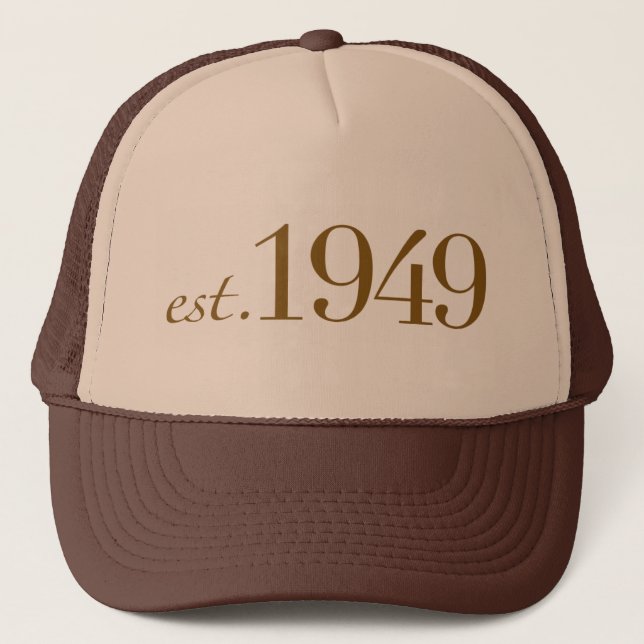 Est 1949 truckerkappe (Vorderseite)