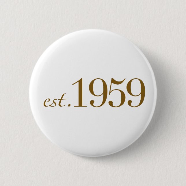 Est 1959 button (Vorderseite)