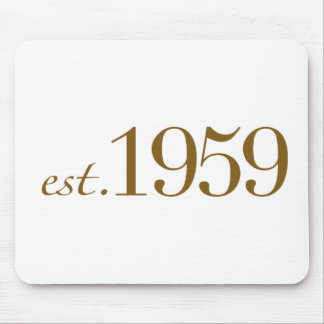 Est 1959 mousepad