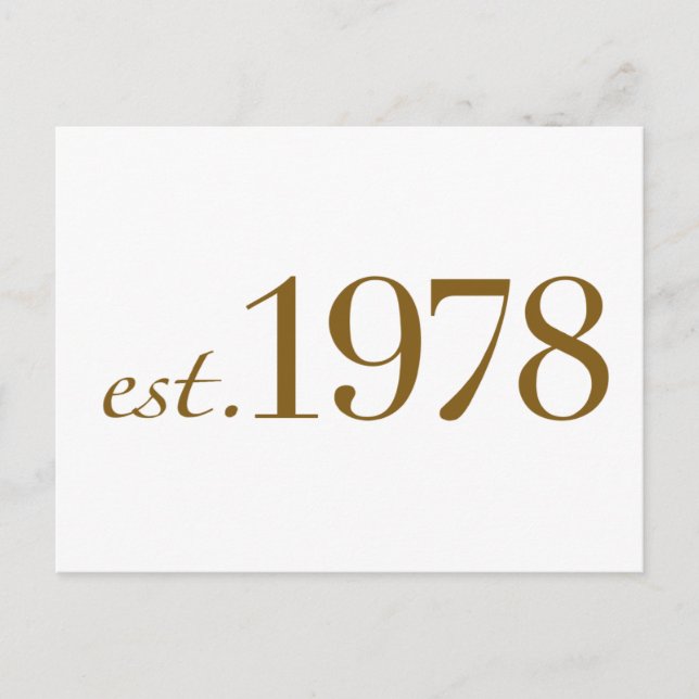 Est 1978 postkarte (Vorderseite)