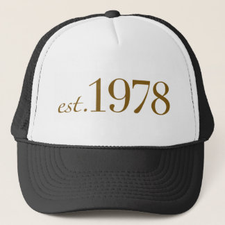 Est 1978 truckerkappe