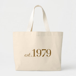 Est 1979 jumbo stoffbeutel