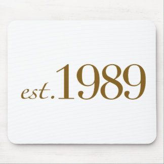 Est 1989 mousepad