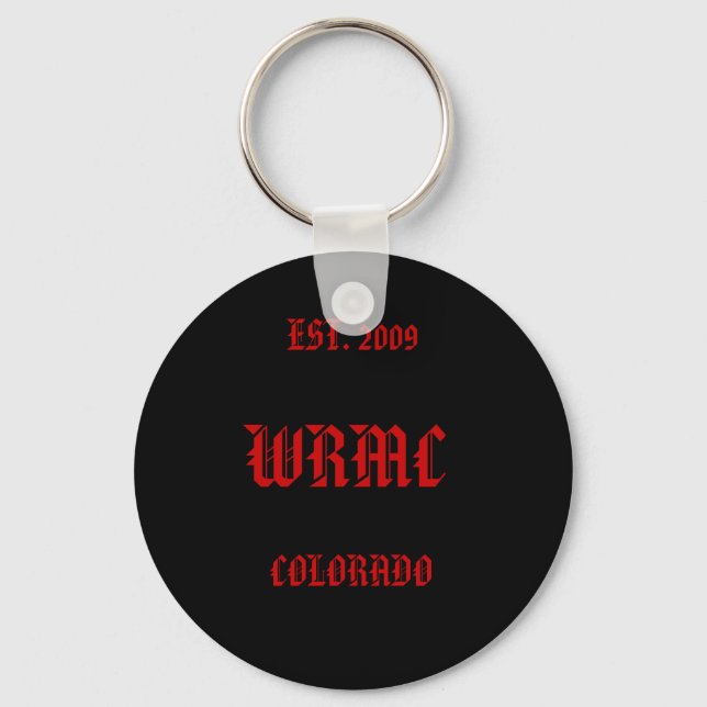 EST. 2009, WRMC, COLORADO SCHLÜSSELANHÄNGER (Vorderseite)