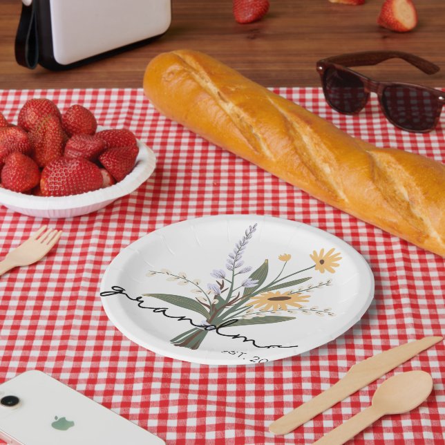#Est.2023OmaPaperPlate Pappteller (Picknick)