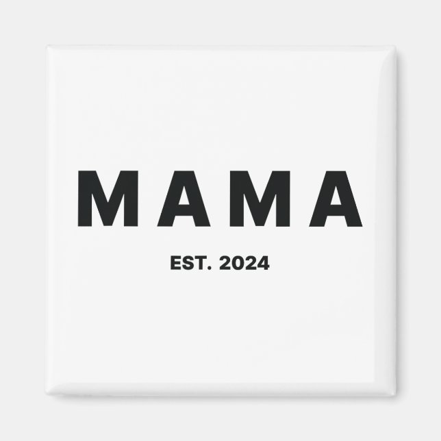Est 2024 Muttertag Magnet (Vorne)