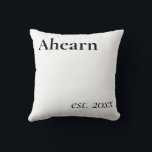 EST. Newly Weds Pillow Kissen<br><div class="desc">Upcoming weddings and what to get them.. definitely something sentimental!</div>