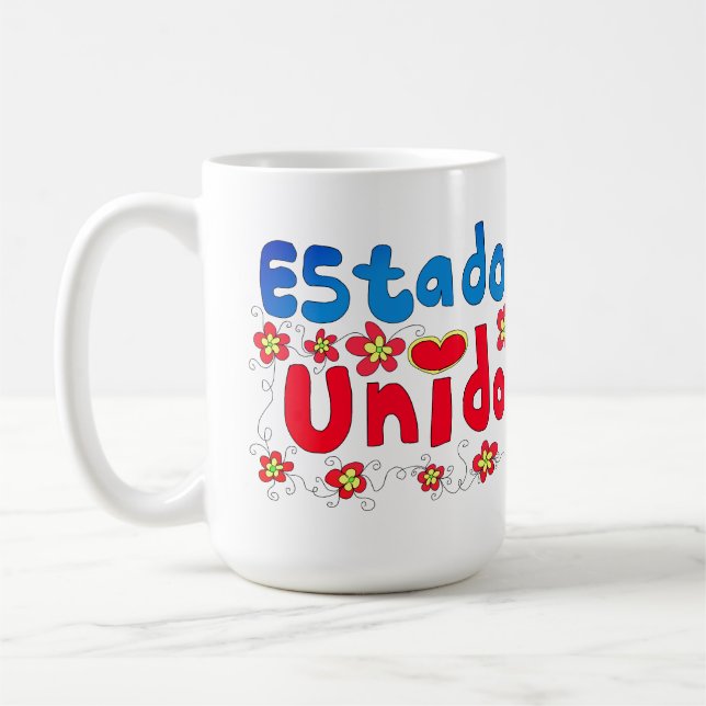 estados unidos latte Tasse (Links)