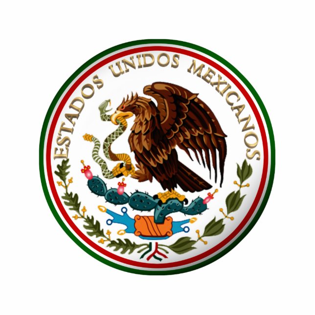Estados Unidos Mexicanos Freistehende Fotoskulptur (Vorne)