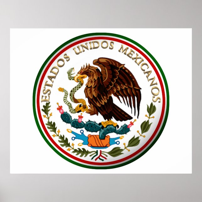 Estados Unidos Mexicanos Poster (Vorne)