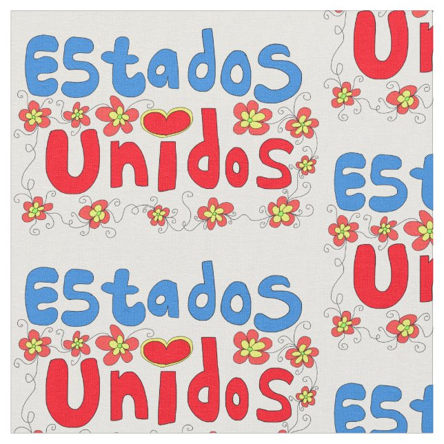 estados unidos stoff (Nahaufnahme)