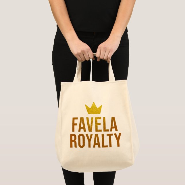 Estampa Hip Hop - Favela Royalty - Bolsa Tragetasche (Vorderseite (Produkt))