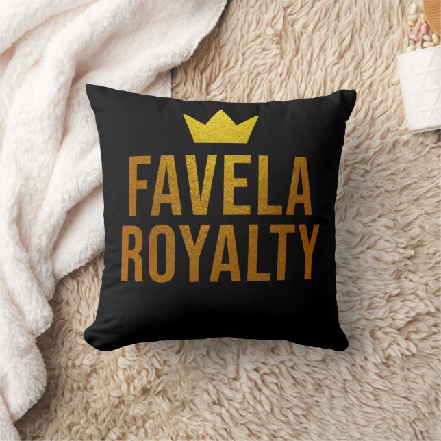 Estampa Hip Hop - Favela Royalty -  Kissen (Decke)