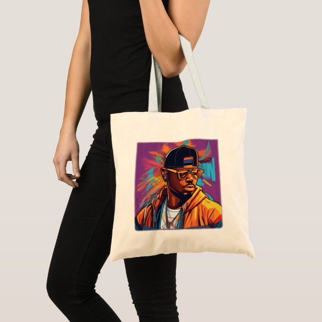 Estampa Hip Hop - Street graffiti art - Bolsa Tragetasche (Vorderseite (Produkt))