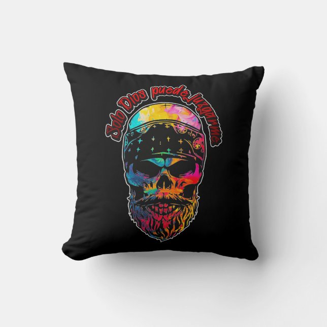Estampas Hip Hop - Colorful Skull - Almofada Kissen (Vorderseite)