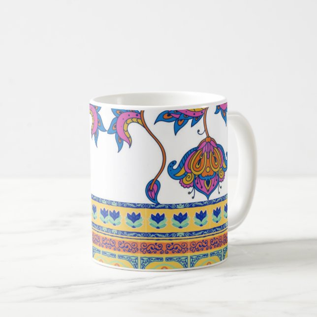 Estampas Indianas Kaffeetasse (VorderseiteRechts)