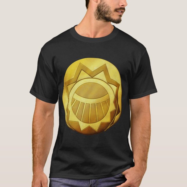 Estebans Medaillon-Junge T-Shirt (Vorderseite)