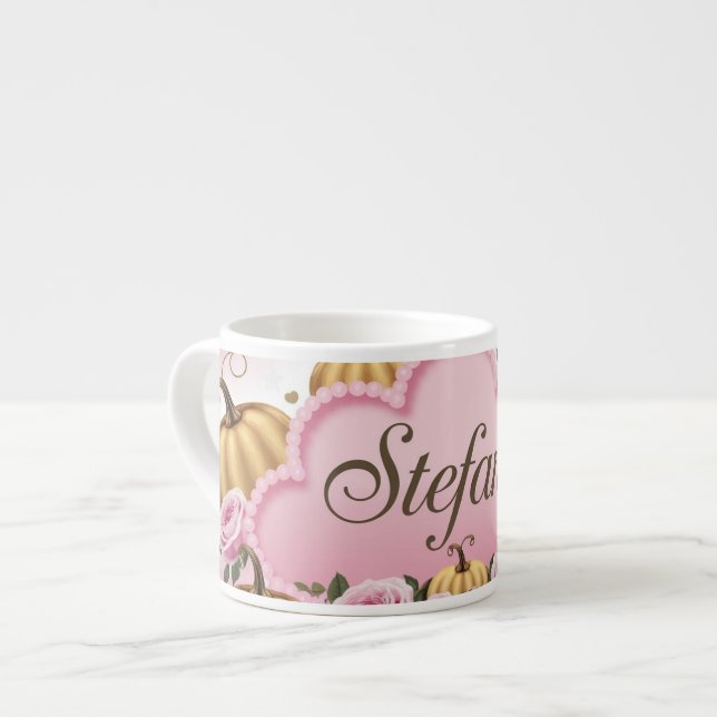 Estefany - Whimsical Pink Cloud Tasse (Vorderseite Links)