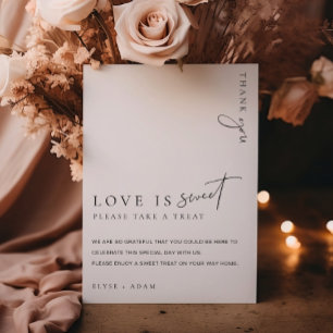 Estelle Moderne minimale Liebe ist süße Lieblingsm Poster