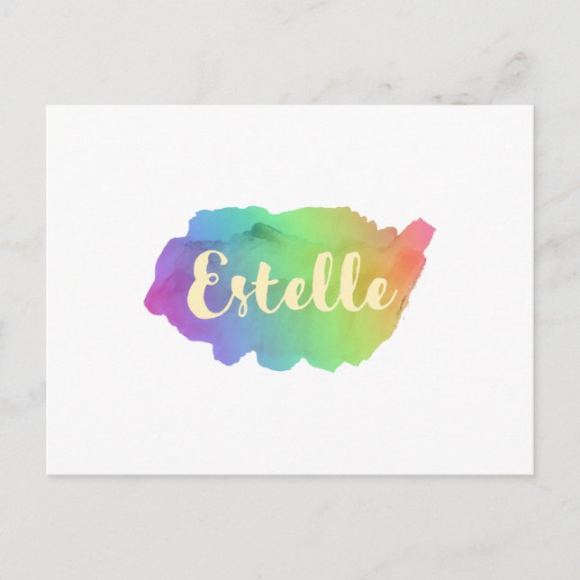 Estelle Postkarte (Vorderseite)