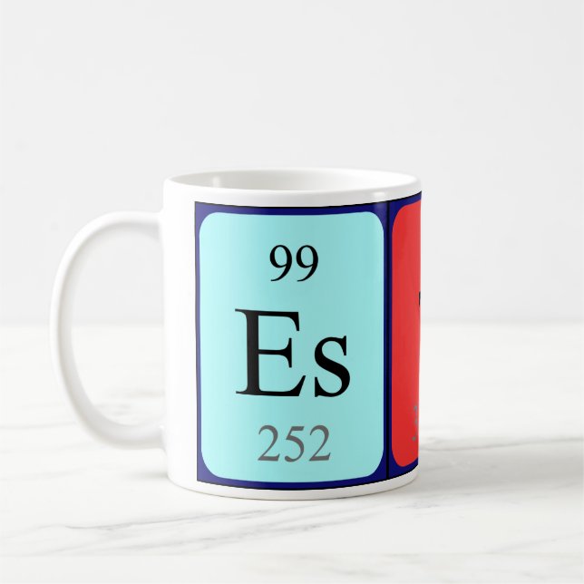 Ester Periodenname Tasse (Links)