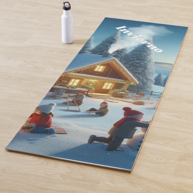 Esteras de Yoga y ejercicios para el invierno Yogamatte (Beispiel)