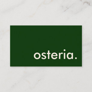 Esteria. Visitenkarte