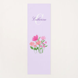 Esterilla de yoga floral yogamatte