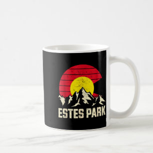 Estes Park Bergabenteuer Colorado Staatsflagge Kaffeetasse