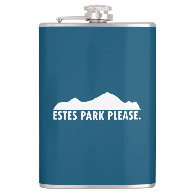 Estes Park Bitte Flachmann (Vorderseite)