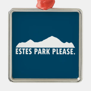 Estes Park Bitte Ornament Aus Metall